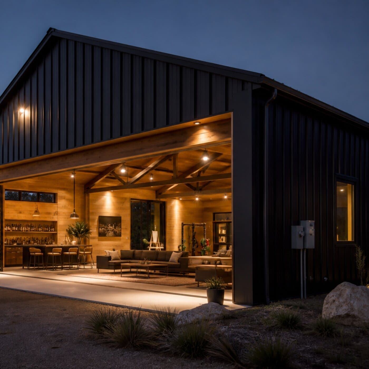 The Private Barn concept study 3
